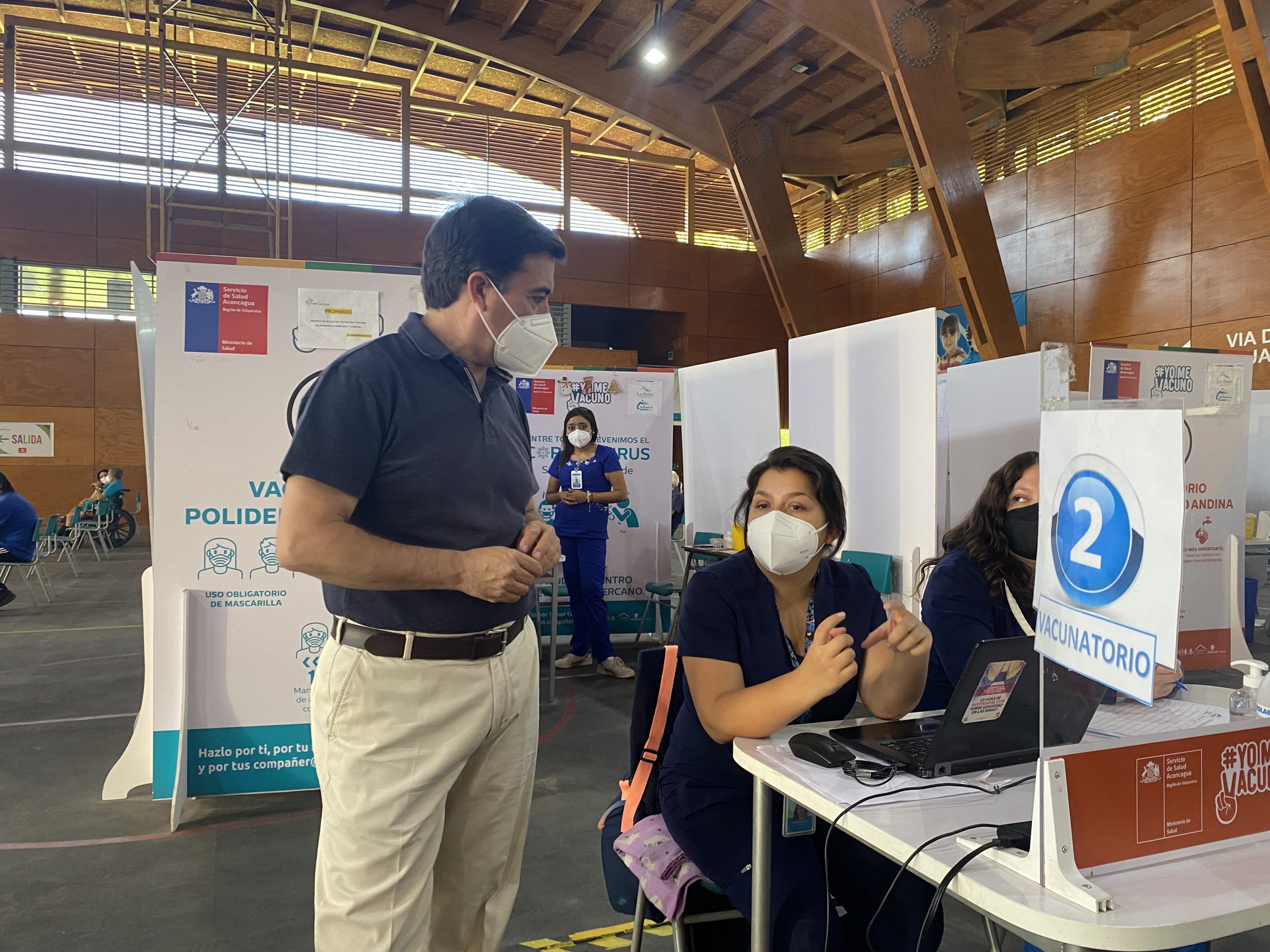 COVID-19: Comenzó aplicación de cuarta dosis contra Covid a población general en Los Andes