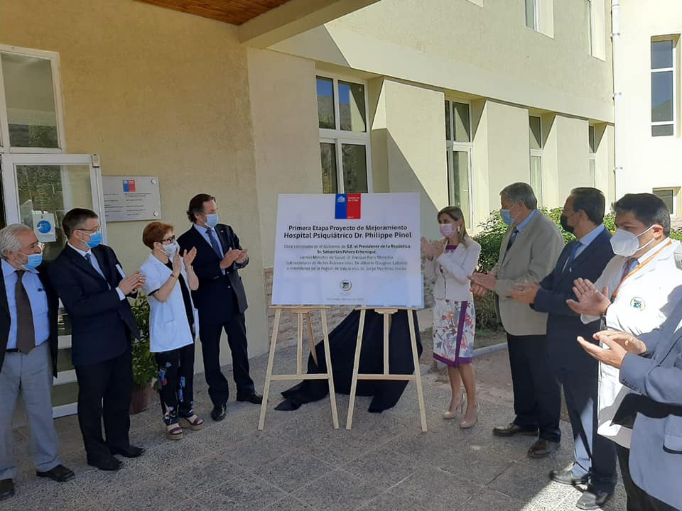 PUTAENDO:  Subsecretario Dougnac inauguró primera etapa del Mejoramiento del Hospital Philippe Pinel.