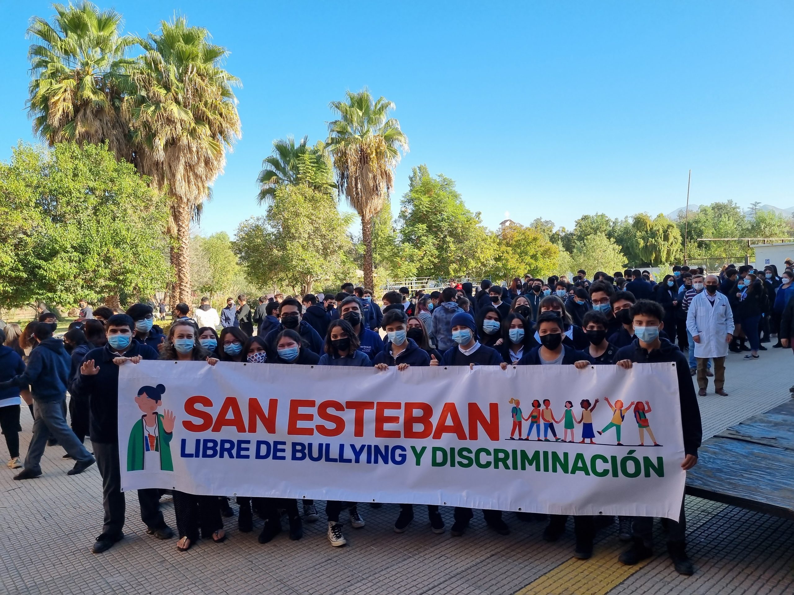 EDUCACIÓN:  San Esteban libre de bullying y discriminación”: Municipio lanza campaña para generar espacios de respeto y diálogo en establecimientos educacionales de la comuna