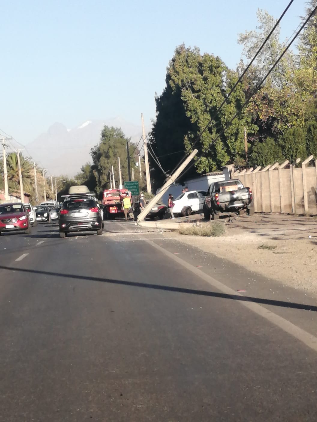 CURIMÓN: Completamente destruido resulta un vehículo tras accidente en la Peña