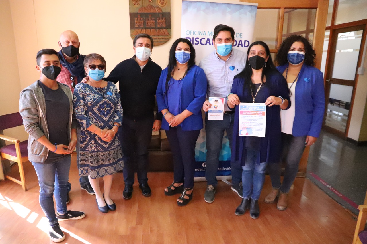 LOS ANDES:   Municipalidad de Los Andes se une al comercio local para conmemorar el Día Mundial de la Concienciación del Autismo