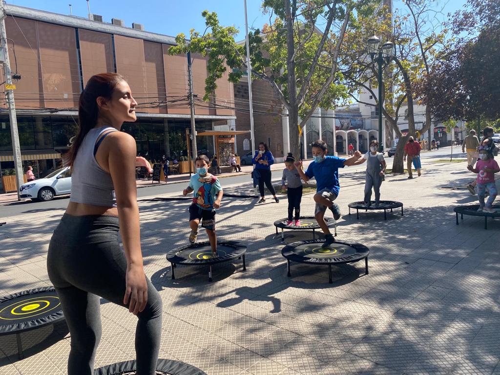 LOS ANDES:  Gran entusiasmo en primera Plaza Activa de Los Andes