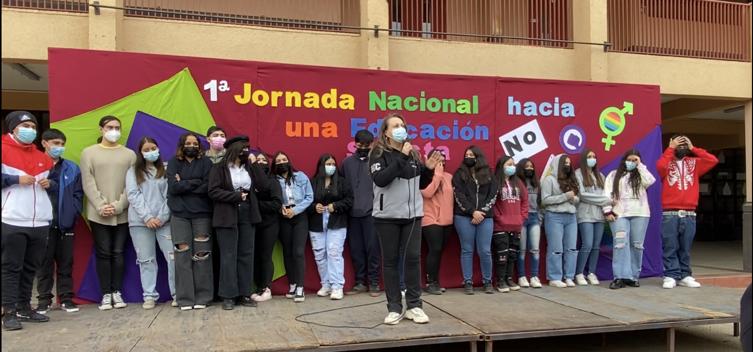 SAN ESTEBAN:  En Liceo San Esteban se realizó la primera Jornada Nacional de Educación no Sexista