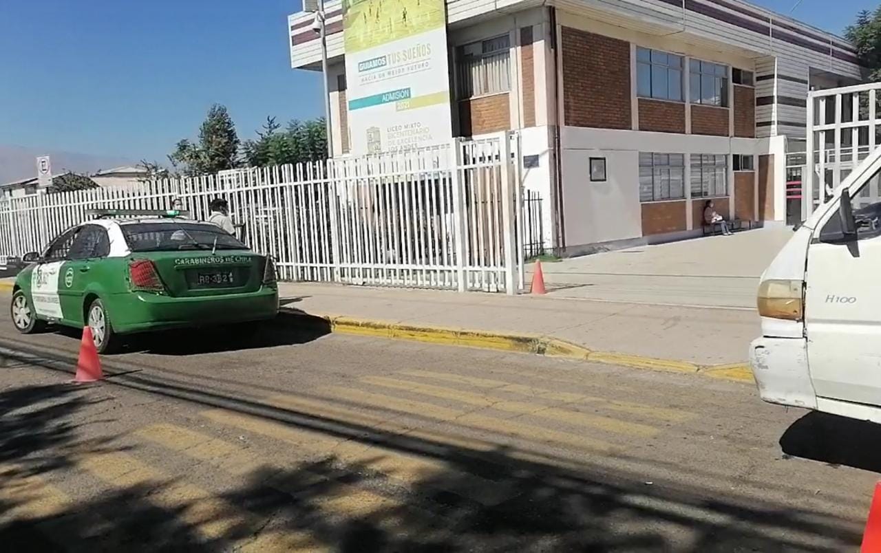 LOS ANDES: Liceo Mixto toma acciones tras hecho ocurrido en Villa Bicentenario