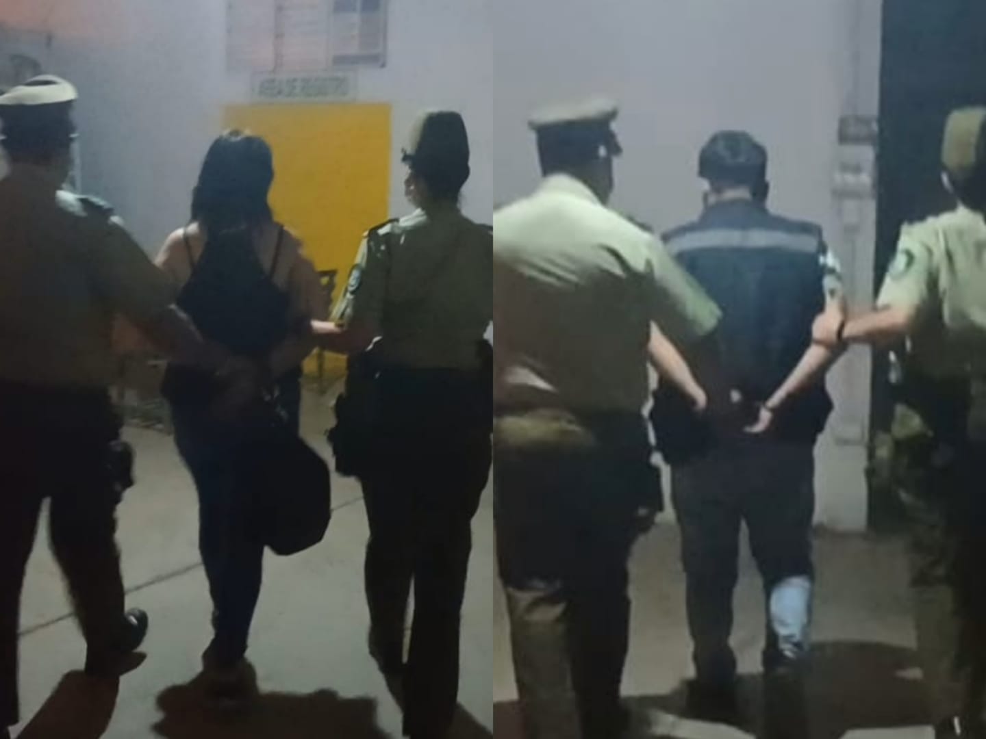 SAN FELIPE: Carabineros detiene a pareja Santiaguina sorprendida robando en Homecenter Sodimac