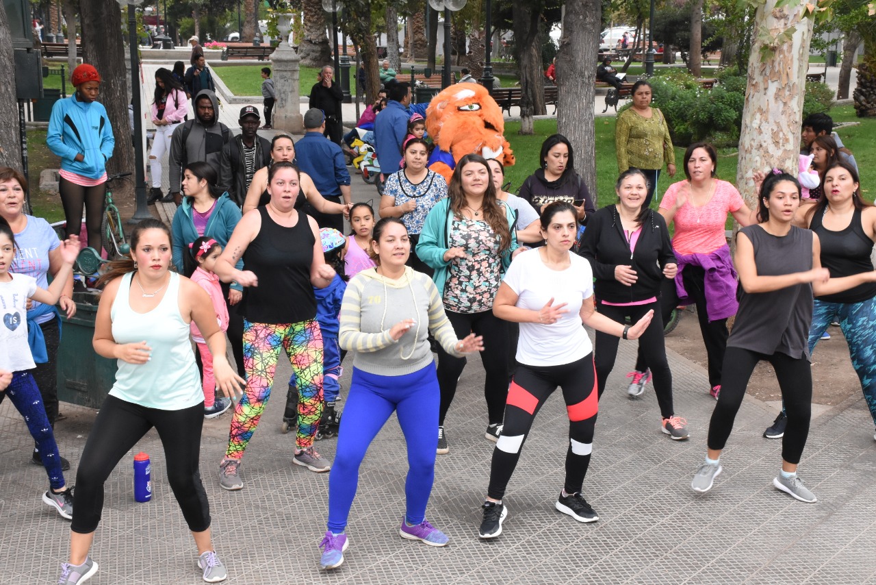LOS ANDES:  Municipalidad de Los Andes fomenta la actividad física a través de la realización de 24 plazas activas