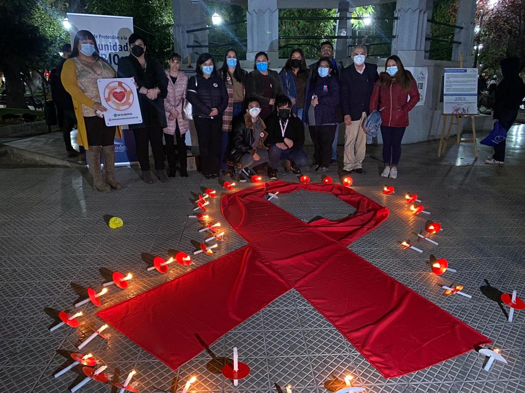 LOS ANDES: Los Andes se sumó al Candlelight, vigilia internacional en memoria de las víctimas del VIH/SIDA