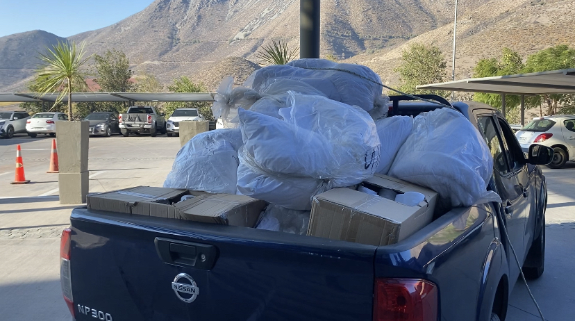 LOS ANDES:  Albergue municipal de Los Andes recibe donación en ropa de cama por parte de Enjoy