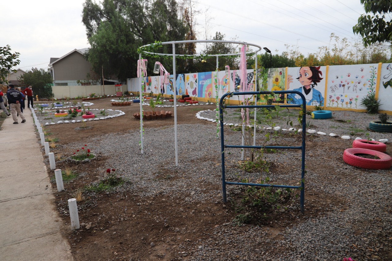 LOS ANDES:  Vecinos de Villa Trasandino recuperan espacios comunitarios para un mejor vivir