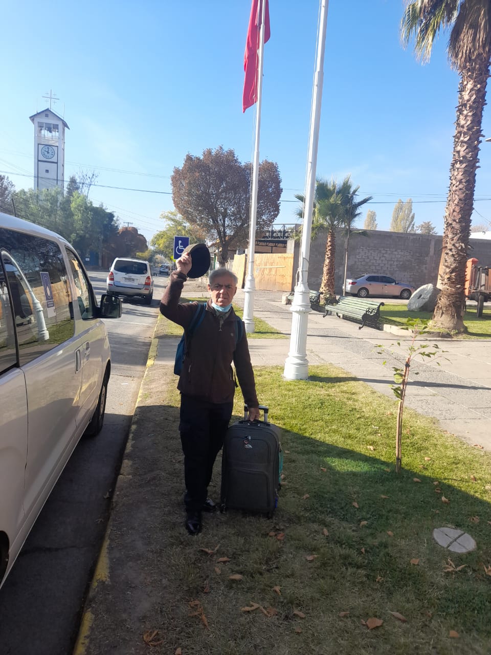 SAN ESTEBAN:  Gracias a gestiones del municipio de San Esteban, persona en situación de calle retornará a su país