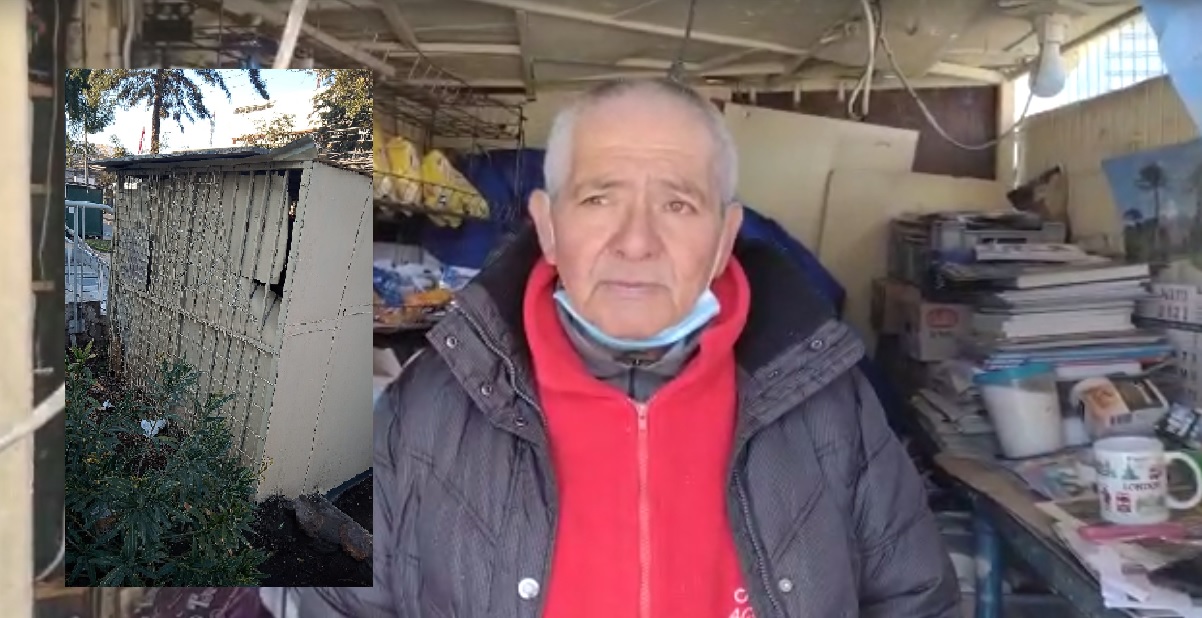 SAN FELIPE: [VIDEO] Emblemático Kiosquero ha sido víctima de la delincuencia en 32 ocasiones