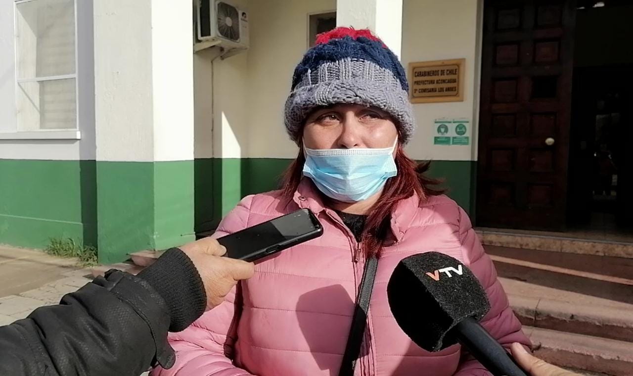 LOS ANDES: [VIDEO] Mujer denuncia presunto secuestro de su marido. «Mi marido fue a cobrar el finiquito pero nunca lo cobró y desapareció»