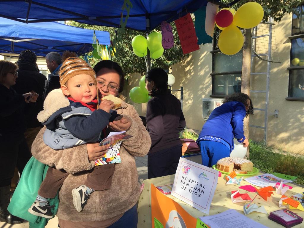 LOS ANDES: Cesfam Centenario invita a celebrar la Semana de la Lactancia Materna