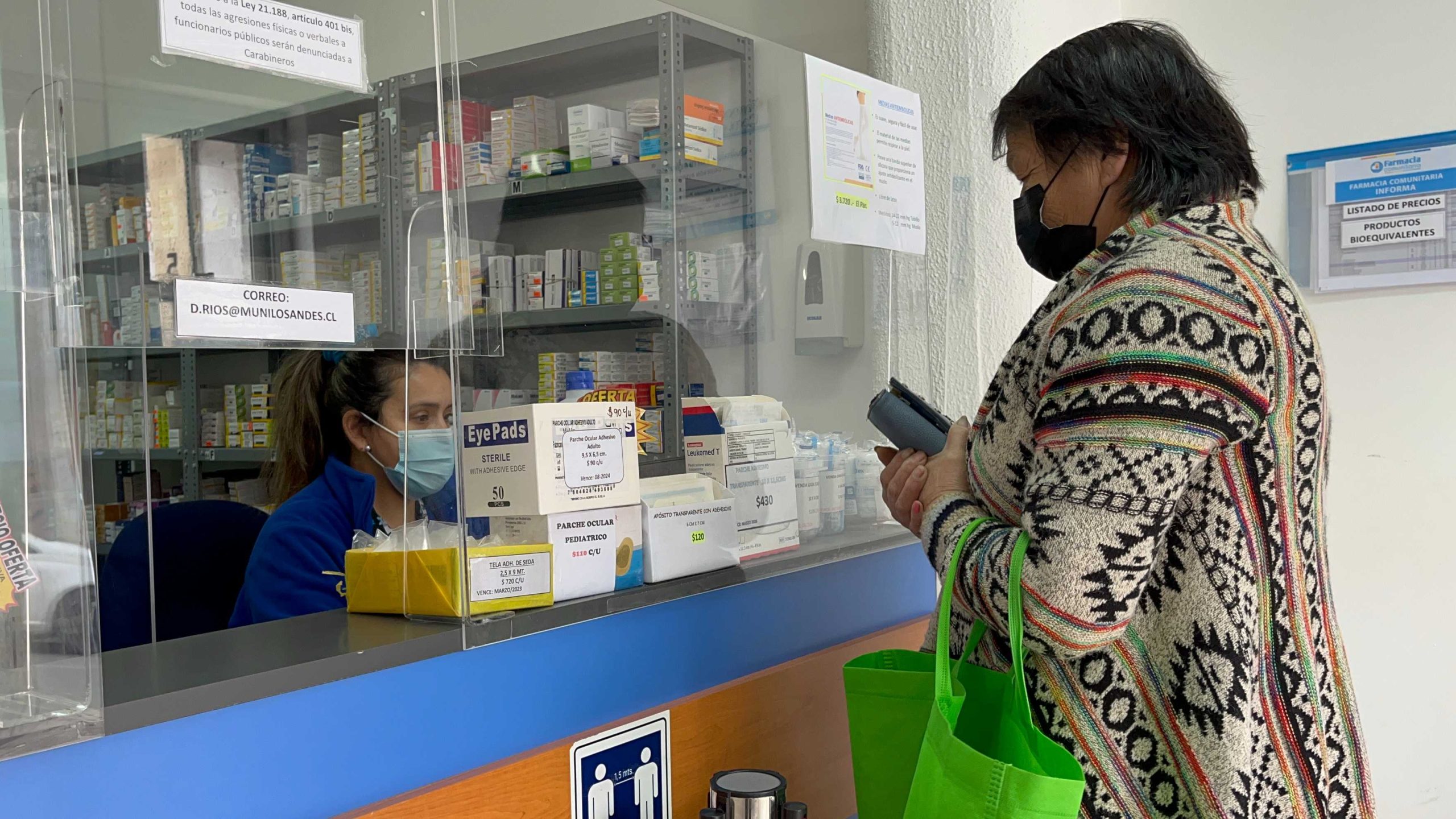 LOS ANDES: Hemoglucotest y anticonceptivos, entre los productos más requeridos en la Farmacia Comunitaria de Los Andes