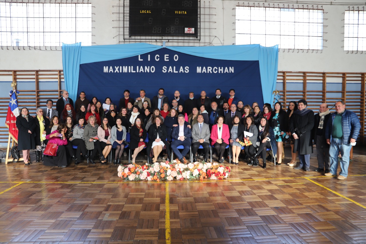 LOS ANDES: Con diversos reconocimientos el Liceo Max Salas Marchán celebró 118 años de vida