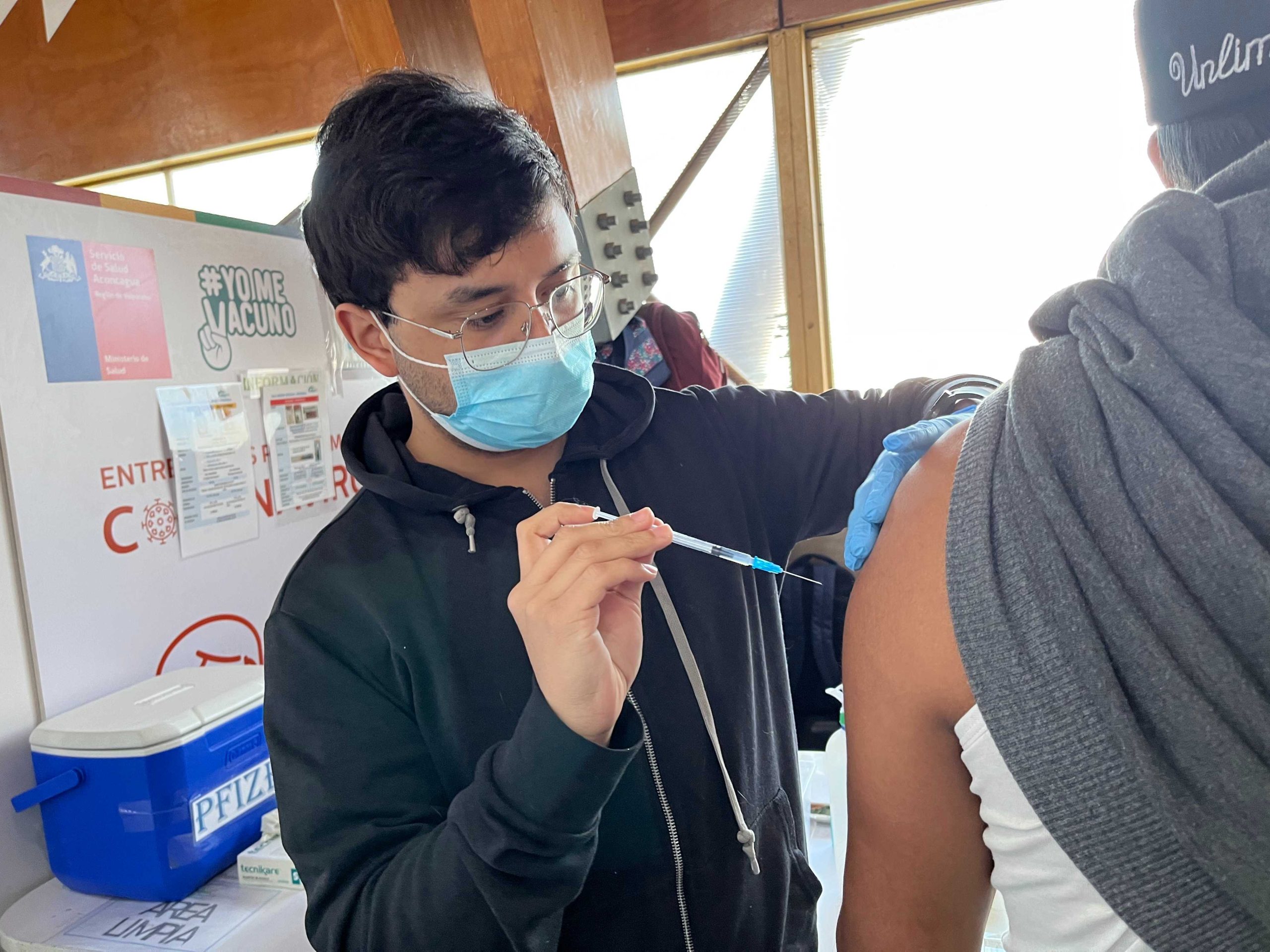 LOS ANDES: Vacunatorio del Cesfam Centenario se traslada desde el Polideportivo de Codelco a la Cruz Roja de Los Andes