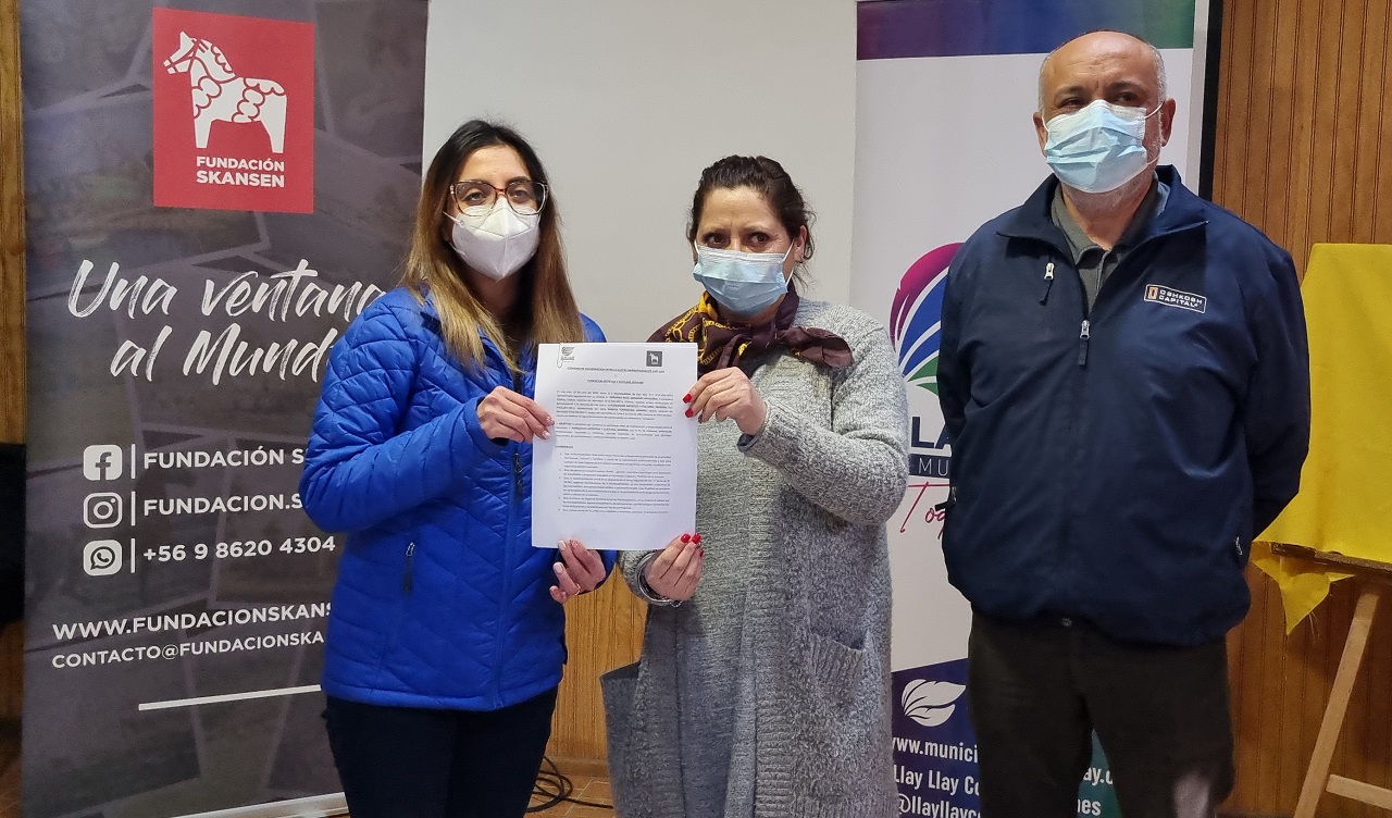 LLAY LLAY: Municipio firmó convenio con Fundación Skansen para traer de manera gratuita cultura a la comuna del viento
