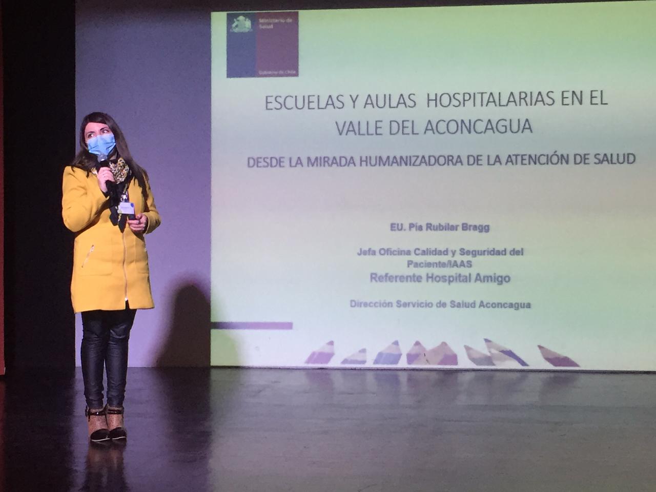 ACONCAGUA: Servicio de Salud presentó la experiencia de las escuelas hospitalarias dentro de la red