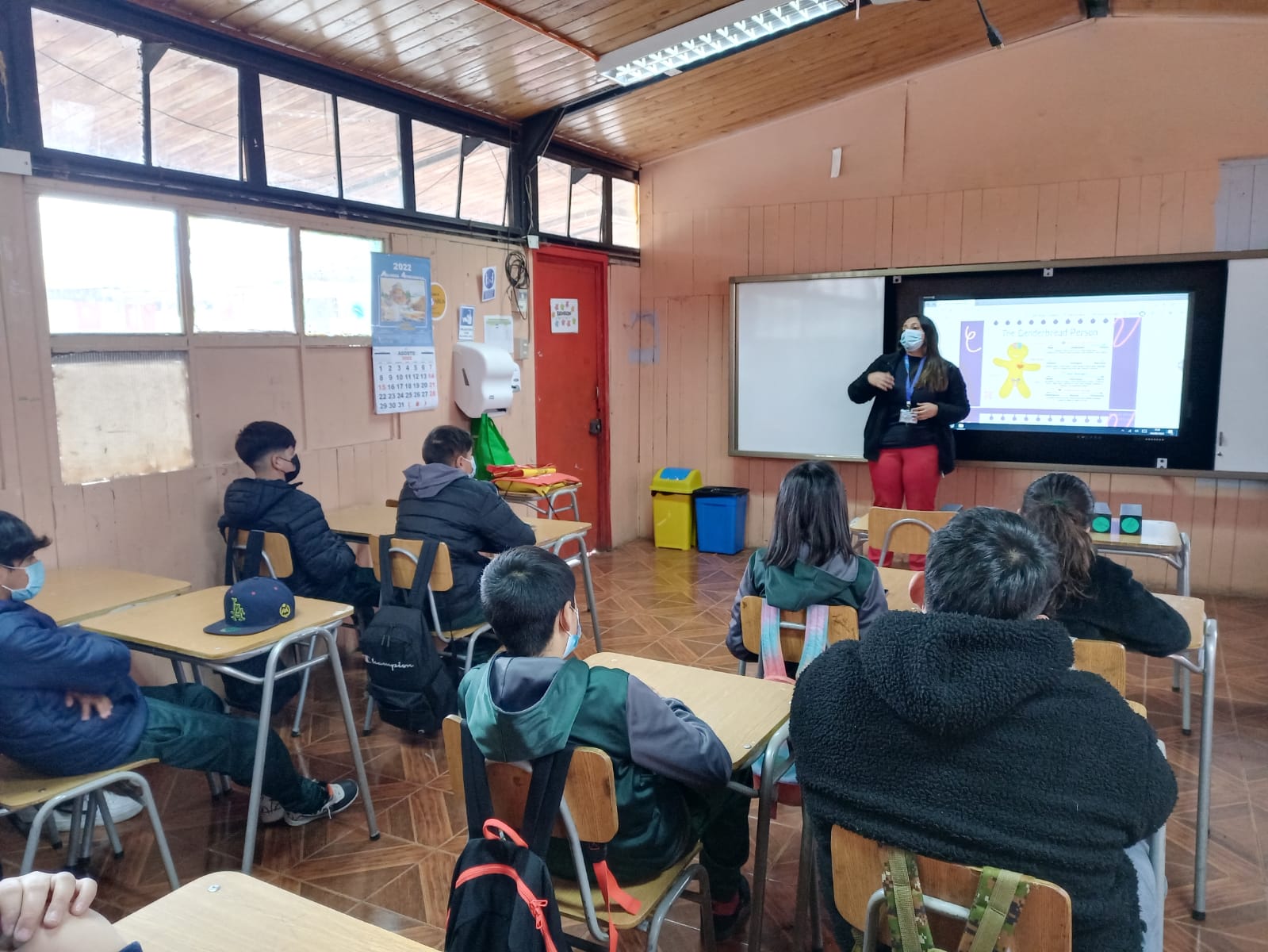 SAN ESTEBAN: Departamento de Salud de San Esteban impartió talleres de autoestima y educación sexual en colegios de la comuna