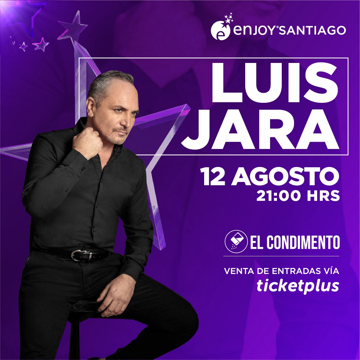 ENJOY: Música en vivo, humor y fiesta será parte de la parrilla de actividades que tiene Enjoy Santiago durante el mes de agosto
