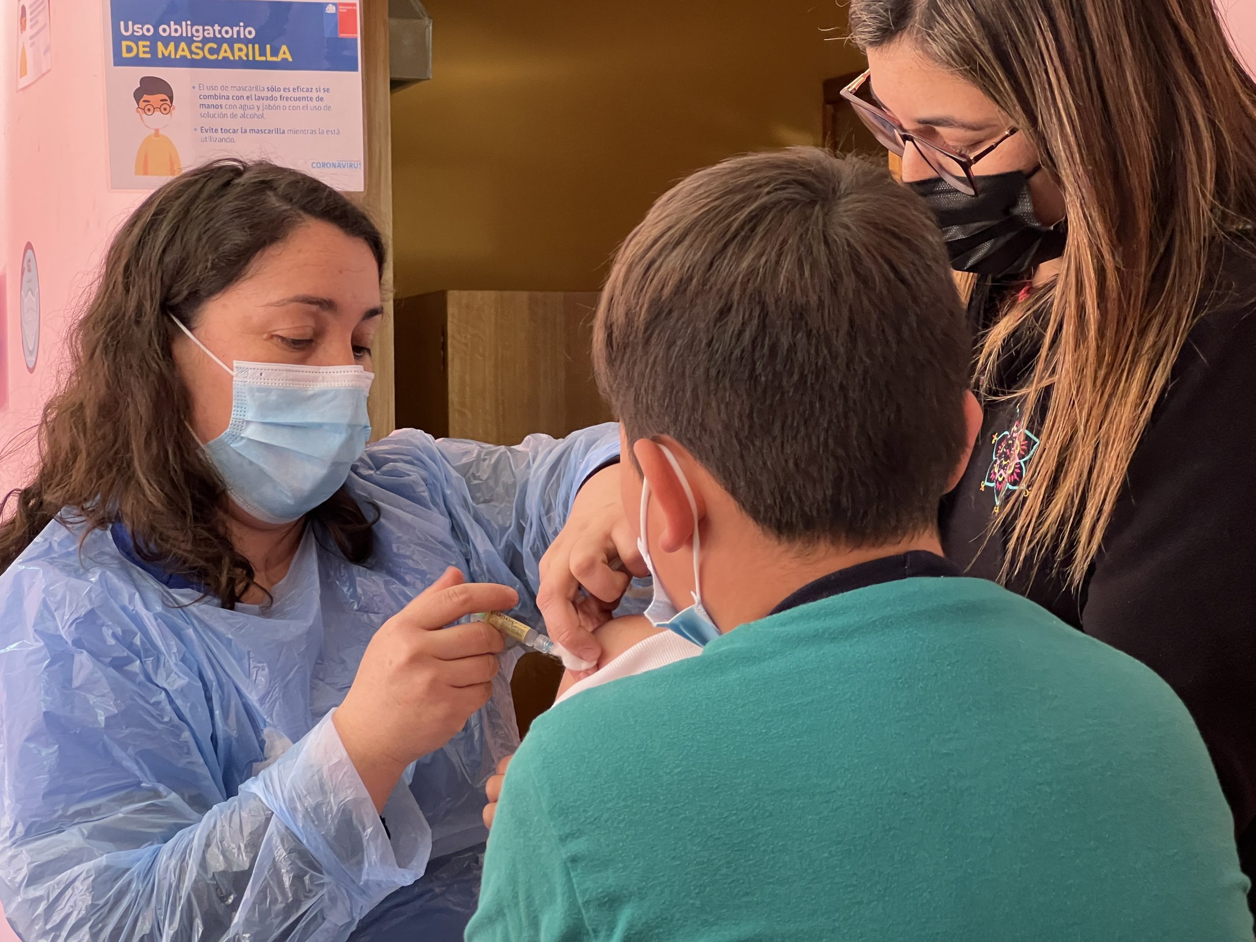 SAN ESTEBAN: Departamento de Salud de San Esteban finalizó exitosa campaña de vacunación en las escuelas de la comuna