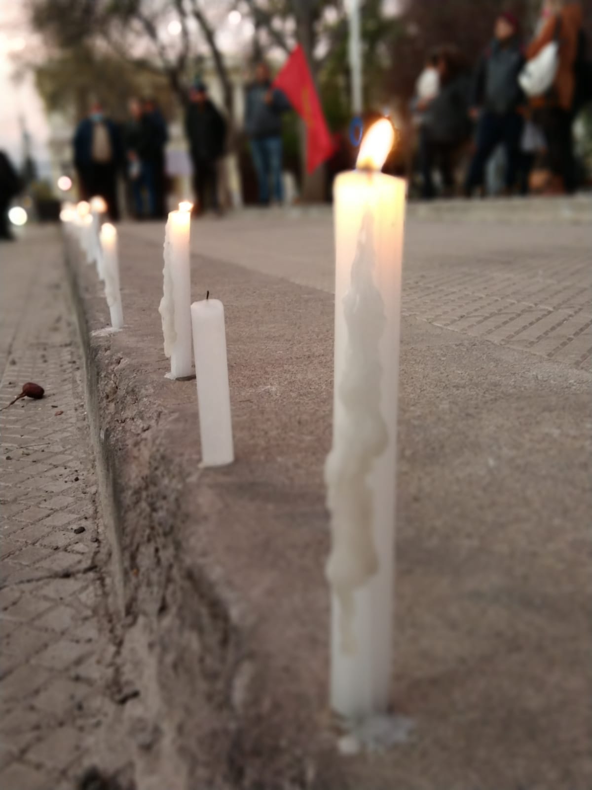 LOS ANDES: El día de ayer se Conmemoró en la Plaza de Armas de Los Andes un nuevo 11 de Septiembre