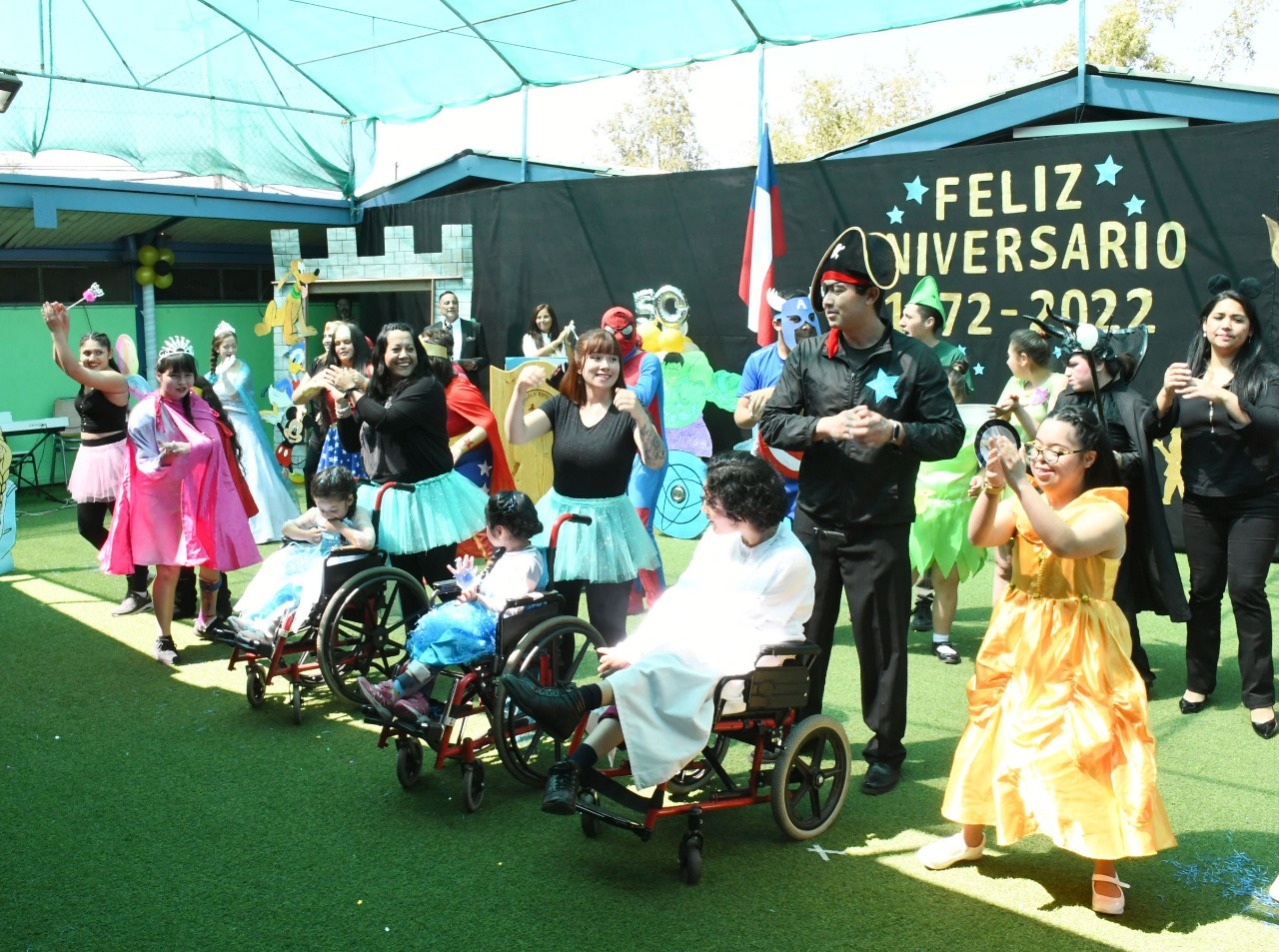LOS ANDES: Celebrando el reencuentro presencial la Escuela Especial Valle Andino celebró 50 años de existencia