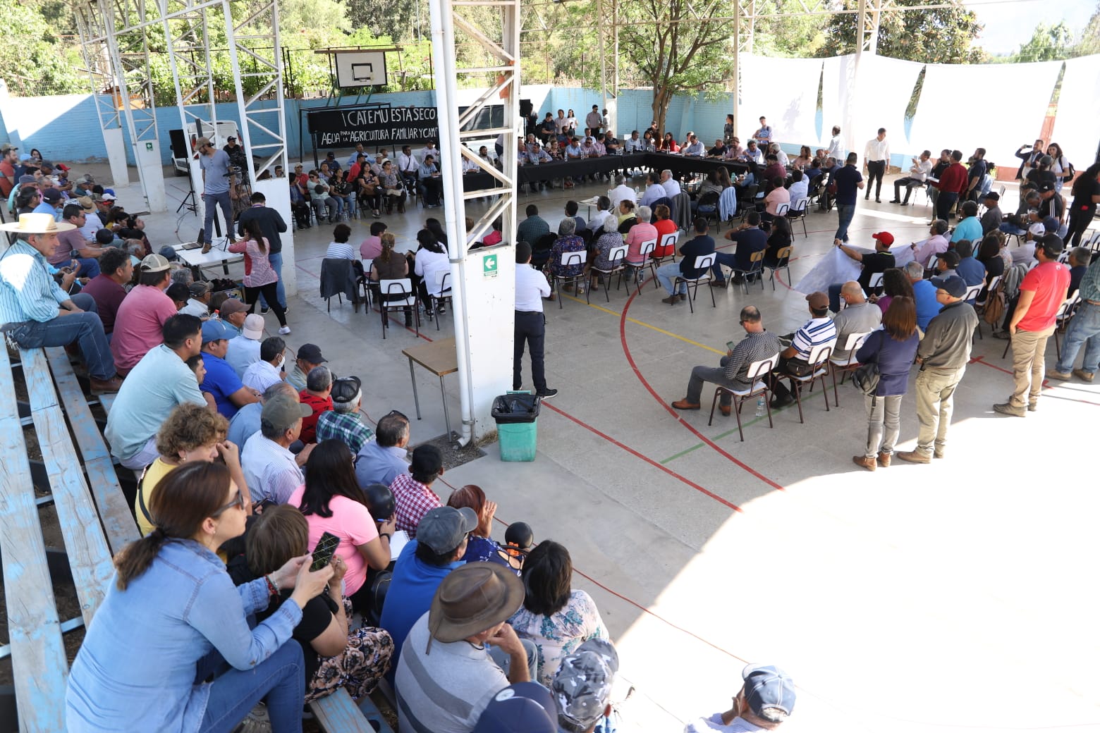 CATEMU: [VIDEO] Con alta convocatoria sesionó Mesa Hídrica de Aconcagua en Catemu