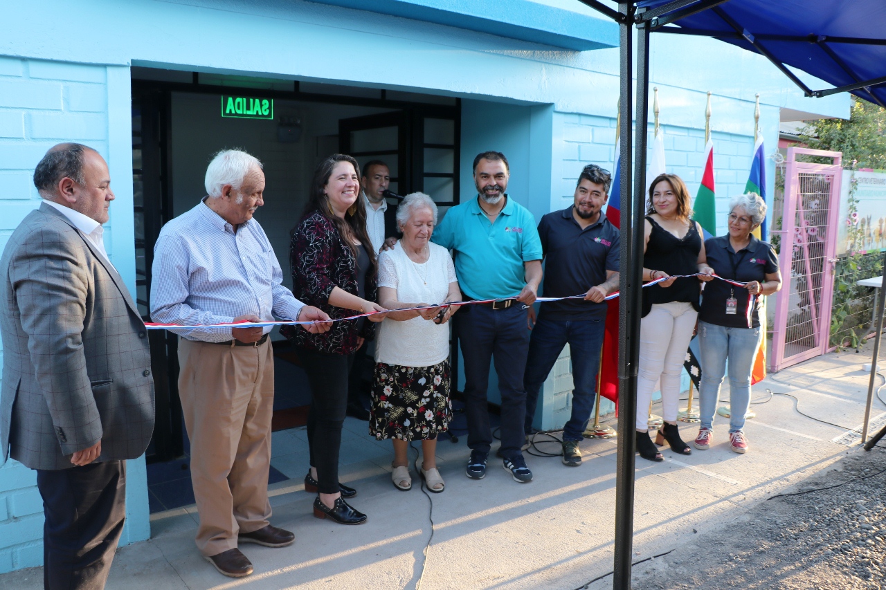 CALLE LARGA: Inauguran nuevas y amplias dependencias de la Unión Comunal de Adultos Mayores de Calle Larga