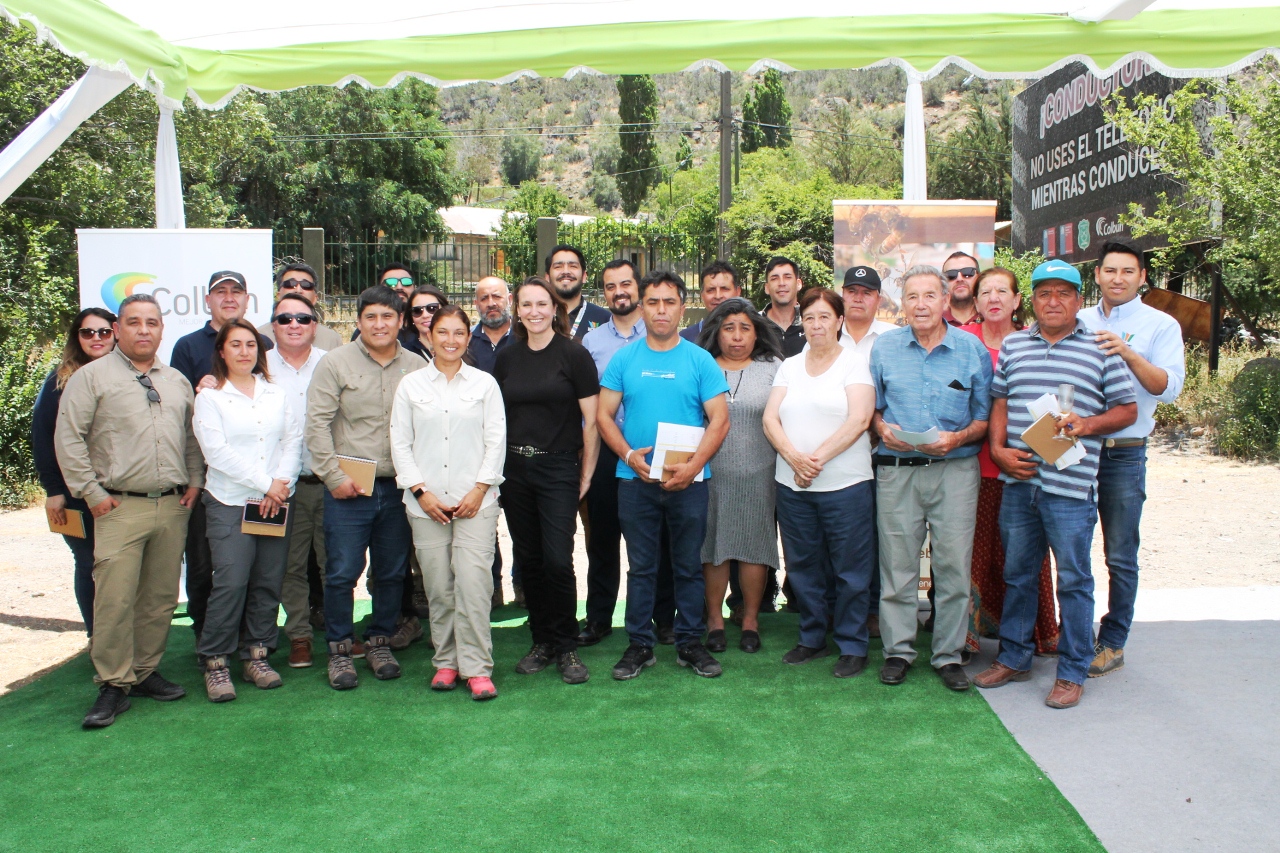 SAN ESTEBAN: Colbún y apicultores de San Esteban renuevan convenio para desarrollar programa de apicultura comunitaria