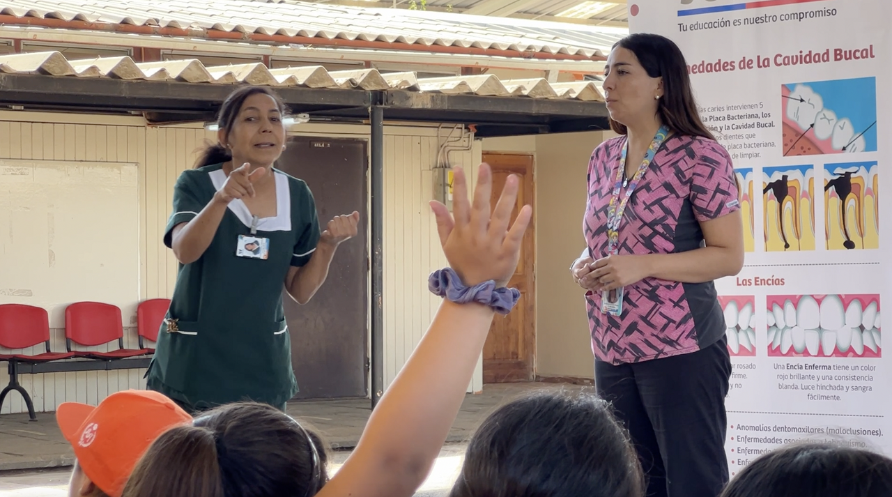 SAN ESTEBAN: Móvil Dental de San Esteban inició sus atenciones en las escuelas de verano de la comuna