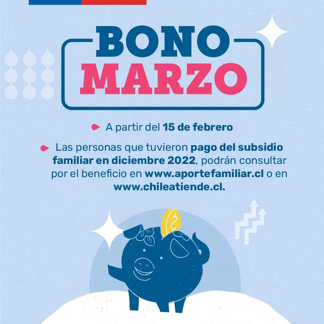 NACIONAL: Beneficiarios ya pueden acceder al pago de Aporte Familiar Permanente 2023 ex Bono Marzo