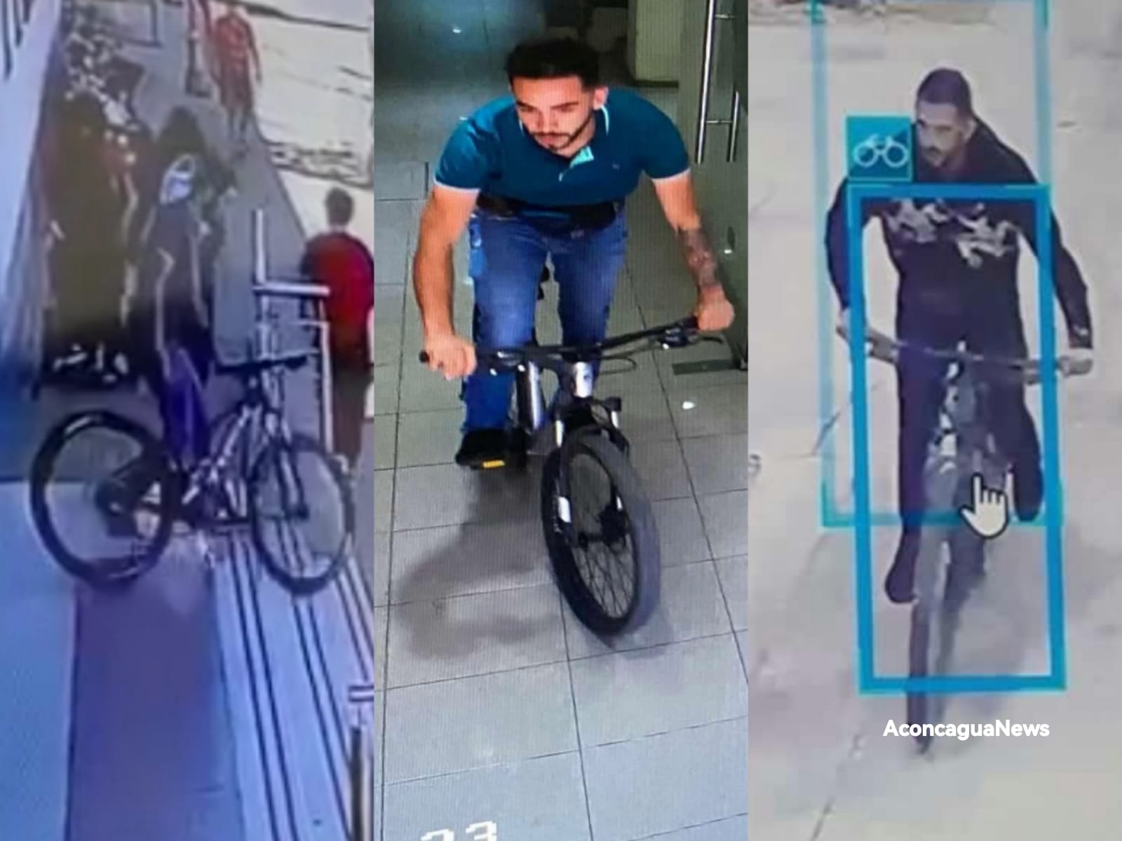 POLICIAL: [VIDEO] Ladrón de bicicletas lo hizo otra vez » Reconocido delincuente continúa robando bicicletas en Los Andes y San Felipe»