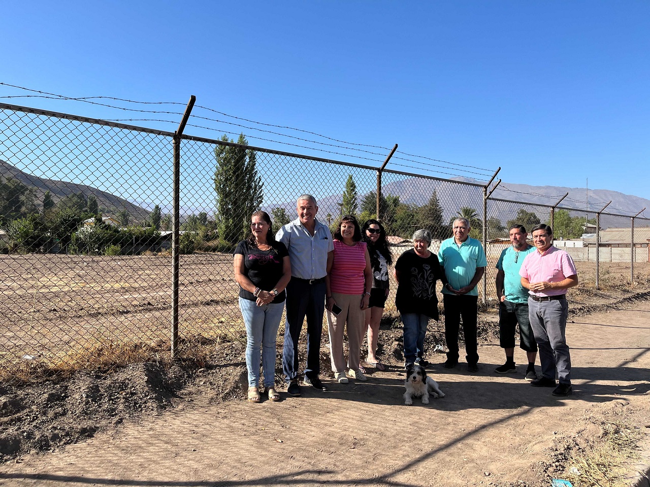LOS ANDES: Vecinos de Villa Minera Andina agradecen la rápida gestión de limpieza de terreno