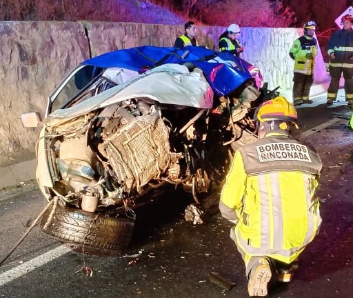 CHACABUCO: Sanfelipeño resulta fallecido en violenta colisión frontal en salida sur del túnel Chacabuco