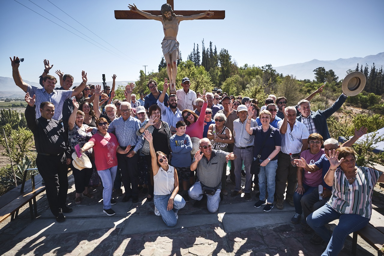 SAN FELIPE: Curimón inauguró renovado Mirador del Cristo del Juncal en Cerro San Francisco