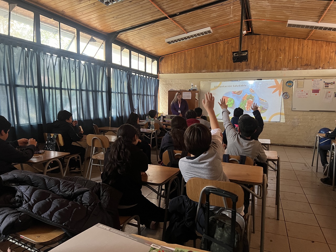 SAN ESTEBAN: Programa de salud para adolescentes de San Esteban inició ciclo de talleres  en colegios de la comuna