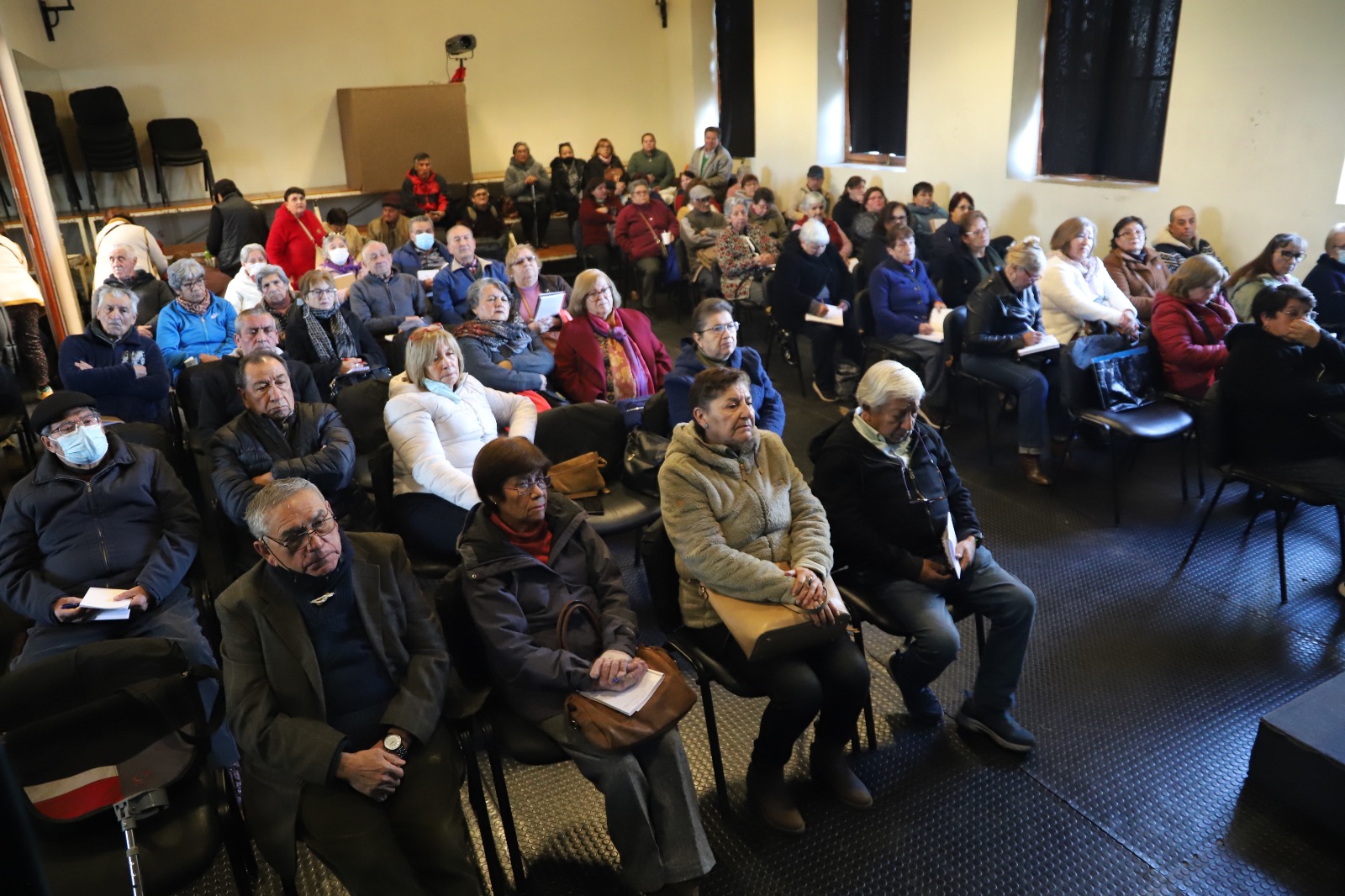 LOS ANDES: Con el apoyo municipal Unión Comunal de Personas Mayores de Los Andes avanza en su consolidación