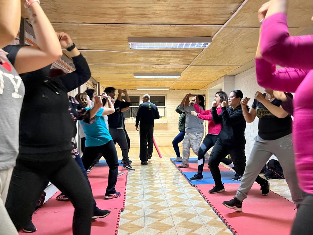 LOS ANDES: Masivo interés despierta el taller de defensa personal dirigido a mujeres de Los Andes