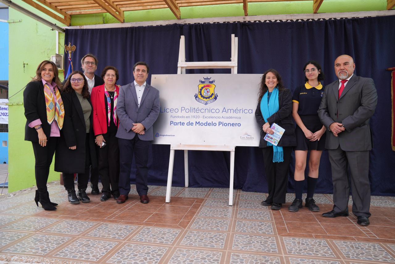 LOS ANDES: Liceo América egresa del Modelo Pionero y pasa a ser aliado de otros establecimientos en la Enseñanza Basada en Proyectos