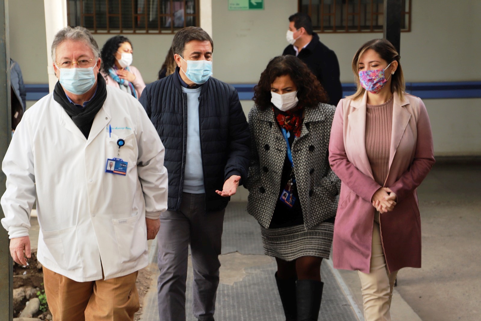 LOS ANDES: Autoridades de Los Andes anunciaron medidas adoptadas por la red asistencial y llaman a la prevención de enfermedades respiratorias