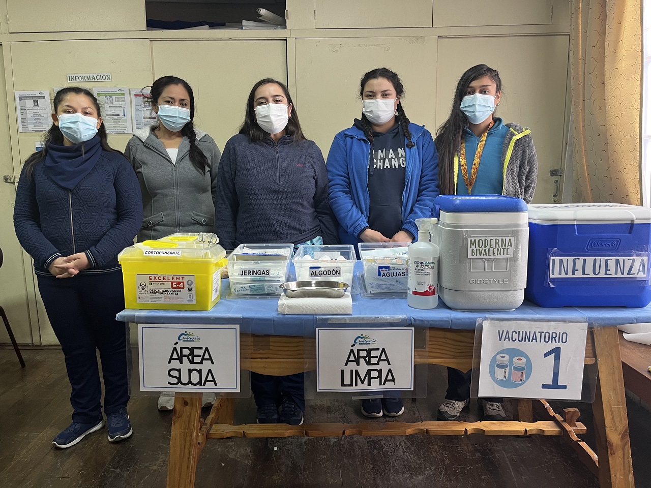 LOS ANDES: Salud municipal de Los Andes llama a la vacunación de la población ante la llegada del invierno