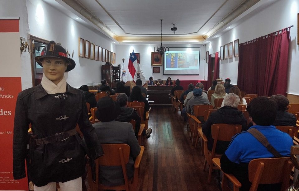 LOS ANDES: Museo de Bomberos de Los Andes invita a charlas conversatorio sobre historia de Los Andes