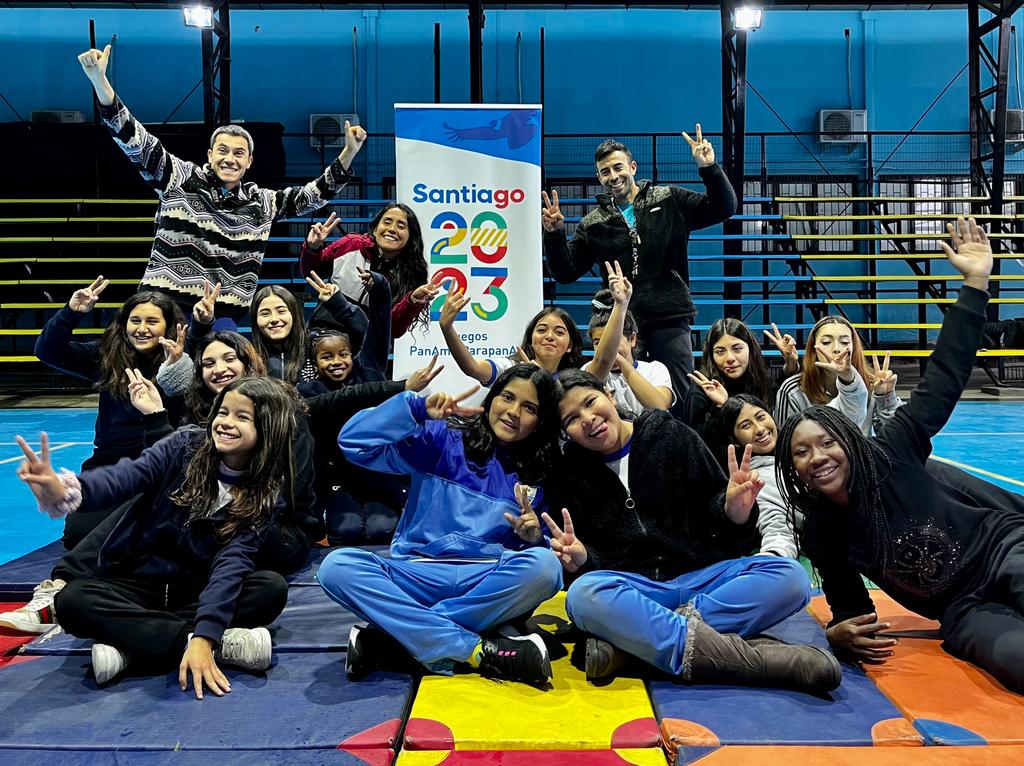 LOS ANDES: Liceo República Argentina participa en el Programa de Educación de los Juegos Panamericanos y Parapanamericanos Santiago 2023