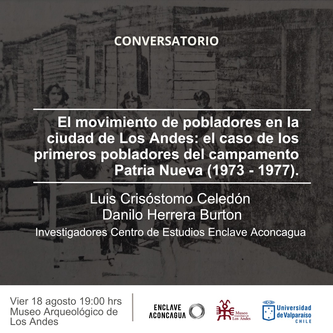 LOS ANDES: Con charla en el Museo Arqueológico de Los Andes el Centro de Estudios Enclave Aconcagua muestra los avances de investigación sobe campamentos en Dictadura