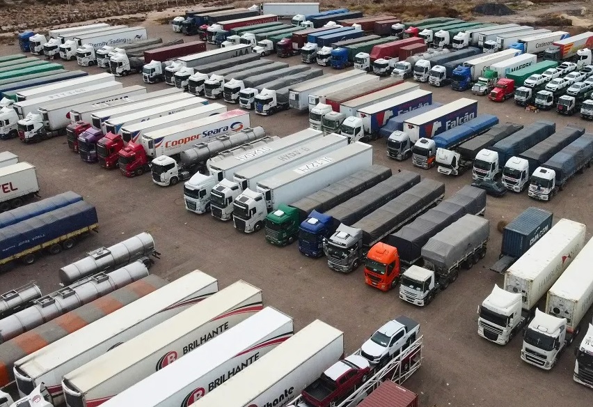 LOS ANDES: Plan de Contingencia de Aduanas ha permitido liberar 5.496 camiones en Los Libertadores y PTLA