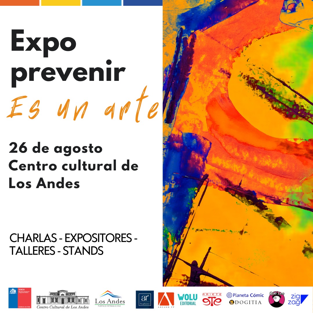 LOS ANDES: Senda Previene Los Andes hará exposición de arte con temática en la prevención de droga