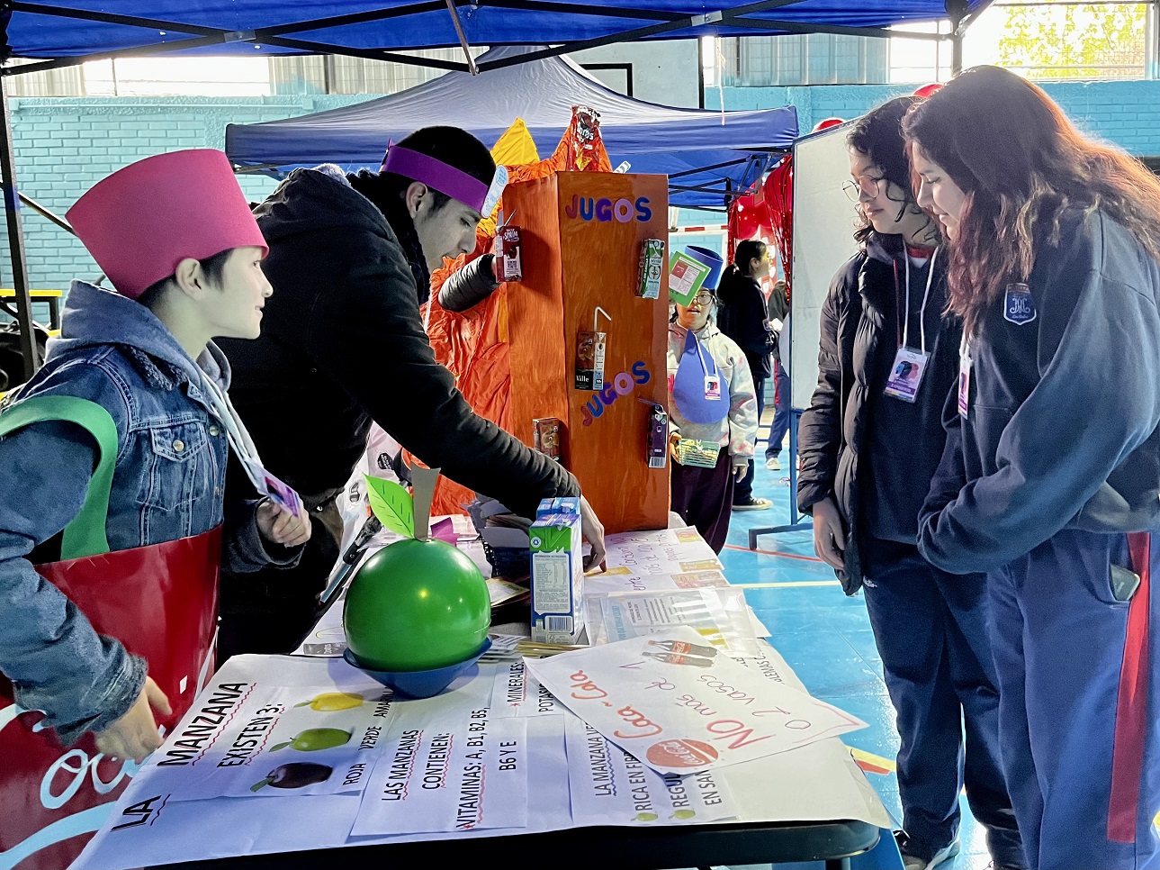 LOS ANDES: Jóvenes andinos protagonizan feria de sexualidad y autocuidado