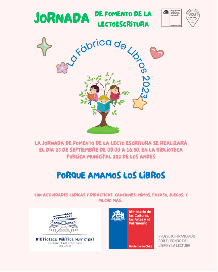 LOS ANDES: La Fábrica De Libros Llega A La Biblioteca Pública De Los Andes