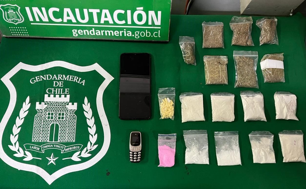 LOS ANDES: Escondido en zapatillas intentan ingresar cóctel de drogas a la cárcel de los andes